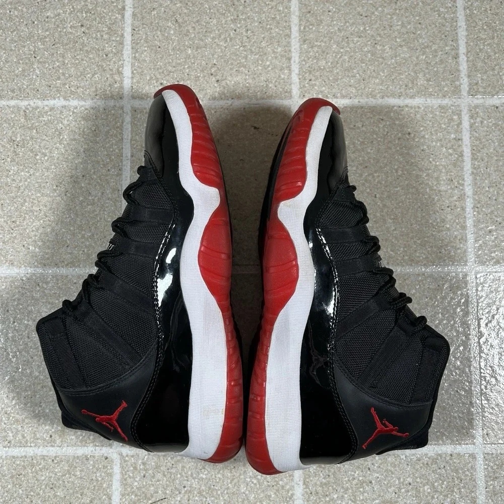 Nike Air Jordan 11 Retro Countdown Pack CDP Playoff Bred 2008 Size 9.5 Mens